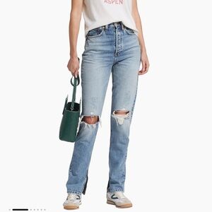 Redone Super High Drainpipe Jean